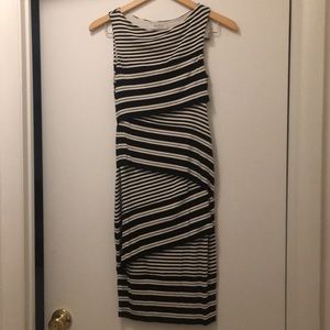 Striped dress by Anthropologie